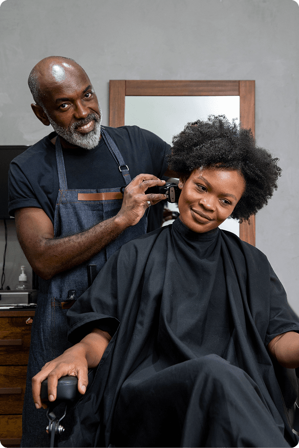 Professional barbershop service